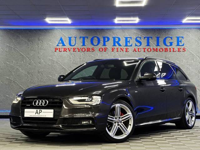 Audi A4 2.0 TDI 177 Quattro Black Edition 5dr S Tronic Estate Diesel Grey