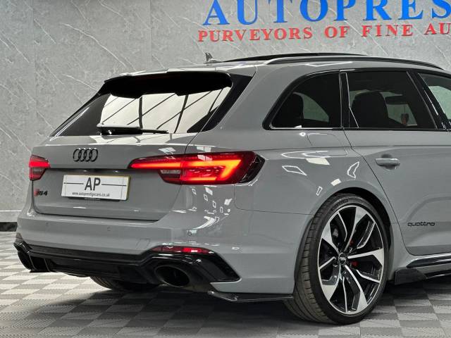 2019 Audi RS4 2.9 TFSI Quattro Sport Edition 5dr S Tronic STAGE II MRC 555 BHP WITH DOWN PIPES HUGE SPEC NARDO GREY