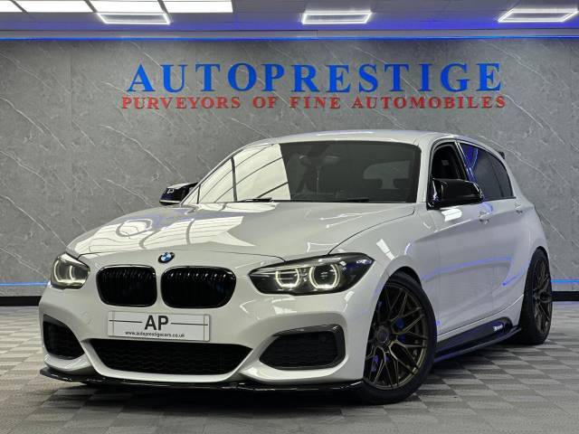 BMW 1 Series 3.0 M140i Shadow Edition 5dr Step Auto STAGE 2+ 470 LSD OVER 7K UPGRADES Hatchback Petrol White