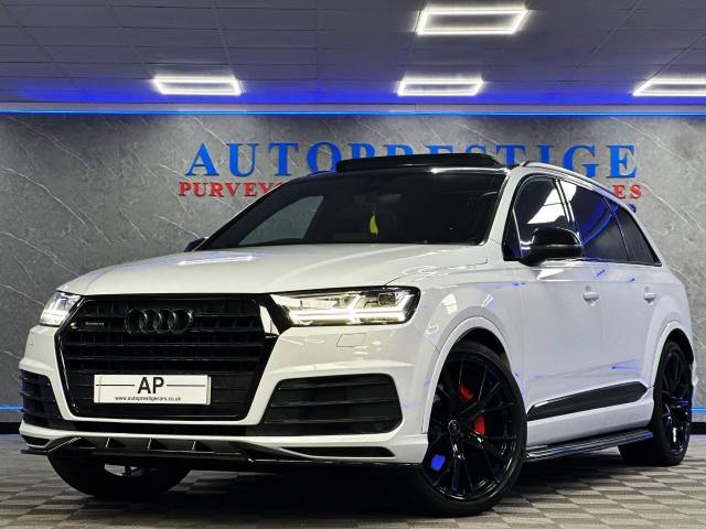 Audi Q7 3.0 TDI Quattro Black Edition 5dr Tip Auto HUGE SPEC Estate Diesel White