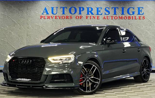 Audi A3 2.0 S3 TFSI Quattro 4dr S Tronic STAGE 1+192 ALLOYS+B&O Saloon Petrol Grey