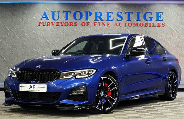 BMW 3 Series 2.0 320d M Sport 4dr Step Auto HUGE SPEC Saloon Diesel Blue