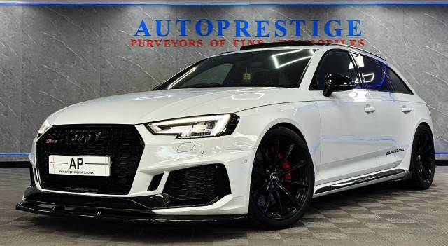 Audi RS4 2.9 TFSI Quattro 5dr Tip tronic HUGE SPEC 10K EXTRAS Estate Petrol White