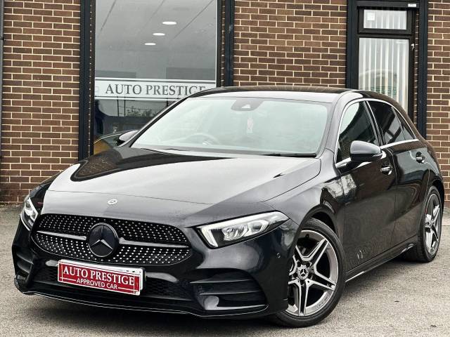 Mercedes-Benz A Class 1.5 A180d AMG Line 5dr Auto 1 OWNER VAT QUALIFYING Hatchback Diesel Black
