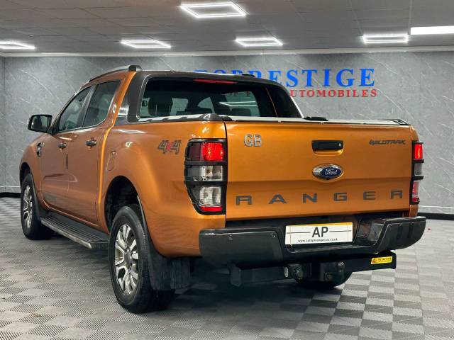 2017 Ford Ranger Pick Up Double Cab Wildtrak 3.2 TDCi 200 Auto NO VAT CLEAN TRUCK TOWBAR LOAD COVER 67 REG