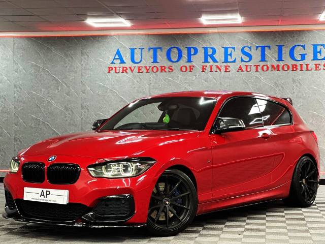 2016 BMW 1 Series 3.0 M140i 3dr [Nav] Step Auto STAGE 2 LED STEERING BOLA ALLOYS MELBOURNE RED