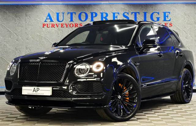 Bentley Bentayga 6.0 W12 Speed 5dr Auto Estate Petrol Black