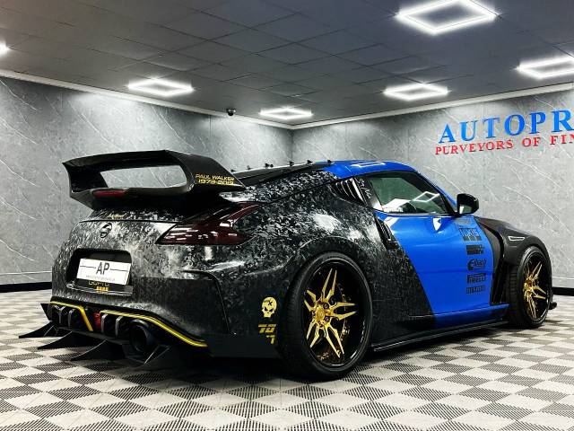 2009 Nissan 370Z 3.7 V6 GT Ultimate 3dr Auto CARBON WIDEBODY 20K SPEND FAST FURIOUS EDITION SHOWCAR