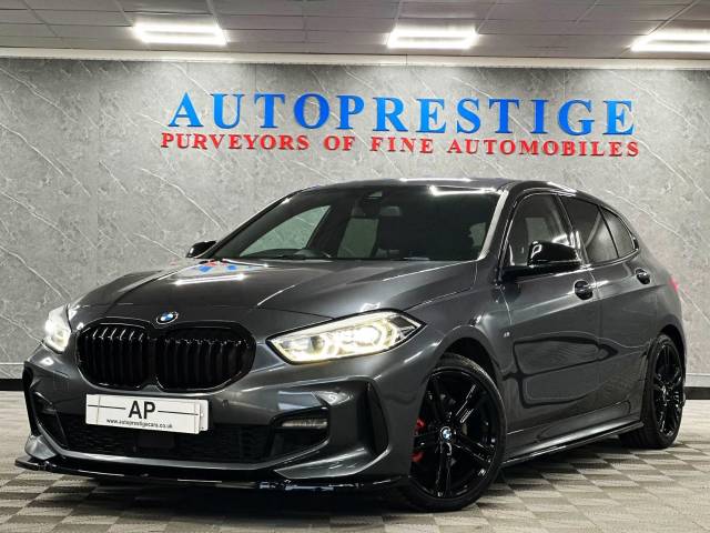 BMW 1 Series 1.5 118i M Sport 5dr Step Auto AERO PACK+BLACK PACK+FBMWSH Hatchback Petrol Met Grey