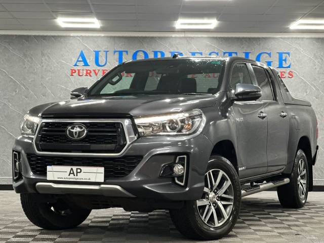 Toyota Hilux Invincible X Ltd Ed D/Cab P/Up 2.4 D-4D Auto 3.5t NO VAT Pick Up Diesel Grey