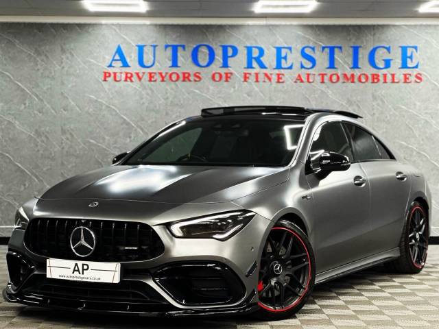 2021 Mercedes-Benz CLA 2.0 CLA 45 S 4Matic+ Plus 4dr Tip Auto £5000 DESIGNO MATT PAINT