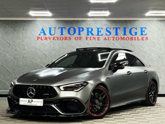 2021 Mercedes-Benz CLA 2.0 CLA 45 S 4Matic+ Plus 4dr Tip Auto £5000 DESIGNO MATT PAINT