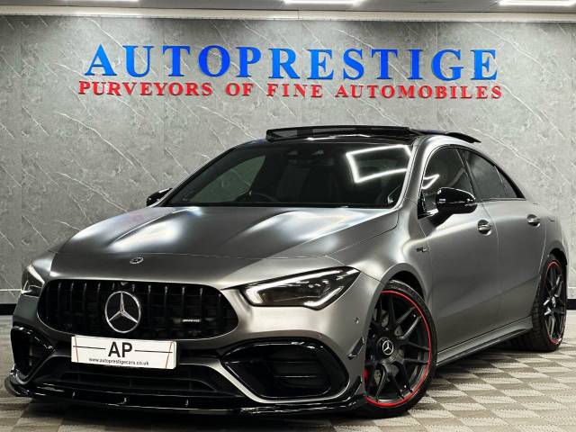 2021 Mercedes-Benz CLA 2.0 CLA 45 S 4Matic+ Plus 4dr Tip Auto £5000 DESIGNO MATT PAINT