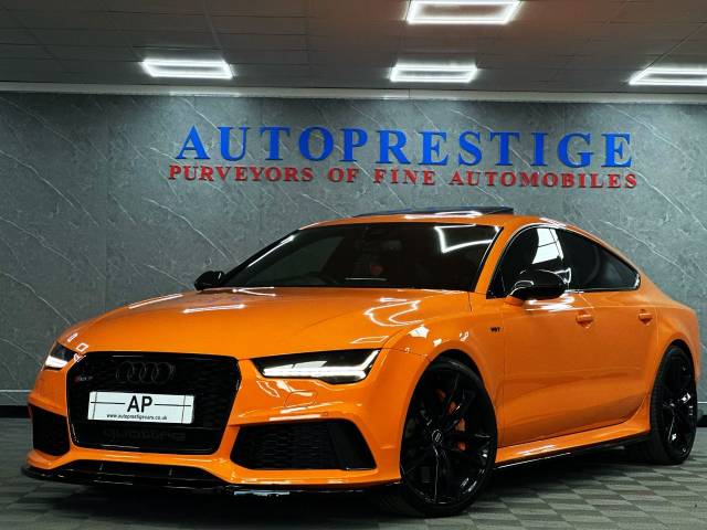 Audi RS 7 4.0T FSI V8 Quattro RS 7 Performance 5dr Tip Auto 1 OF 1 SOLAR ORANGE Hatchback Petrol Orange