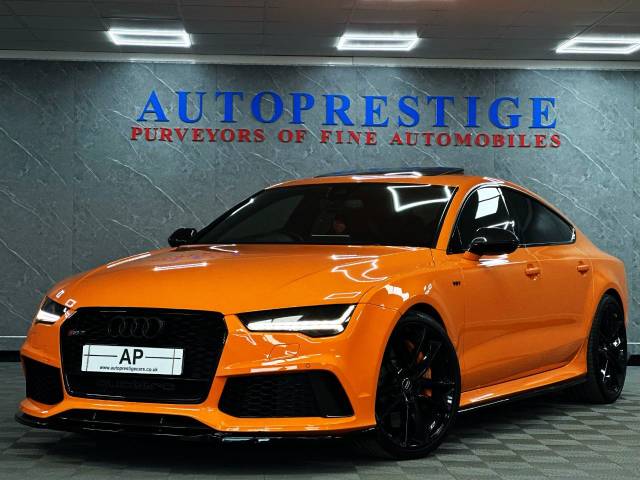 2017 Audi RS 7 4.0T FSI V8 Quattro RS 7 Performance 5dr Tip Auto 1 OF 1 SOLAR ORANGE