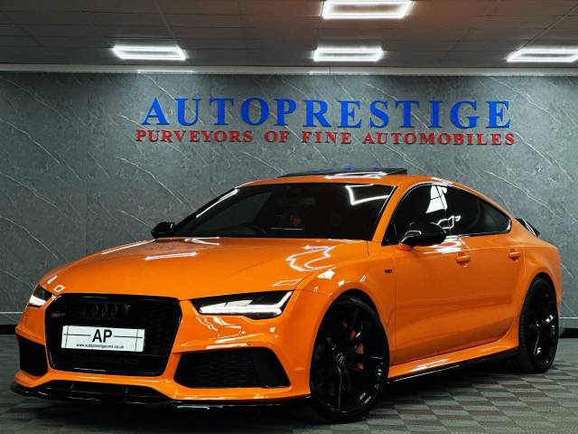 2017 Audi RS 7 4.0T FSI V8 Quattro RS 7 Performance 5dr Tip Auto 1 OF 1 SOLAR ORANGE