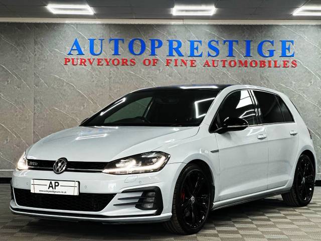 2017 Volkswagen Golf 2.0 TDI 184 GTD 5dr DSG RARE WHITE SILVER