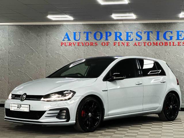 2017 Volkswagen Golf 2.0 TDI 184 GTD 5dr DSG RARE WHITE SILVER