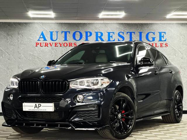 BMW X6 3.0 xDrive30d M Sport 5dr Step Auto HUGE SPEC Coupe Diesel Black