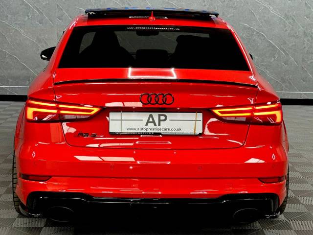 2018 Audi RS3 2.5 Quattro 4dr S Tronic INFINIT STAGE 2 + 560 OVER 10K UPGRADES PANROOF RED BUCKETS DESIGN PACK