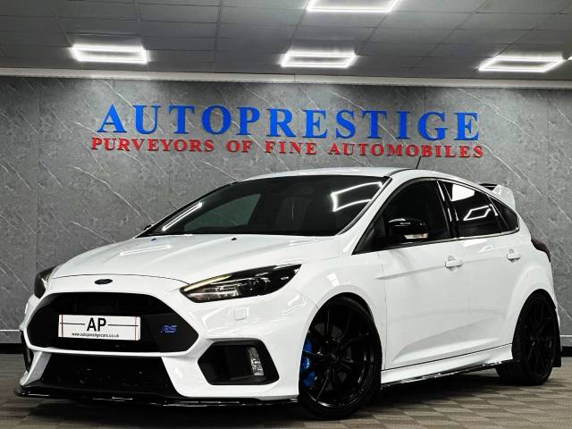 Ford Focus RS 2.3 EcoBoost 5dr HUGE SPEC|LOW MILES Hatchback Petrol White