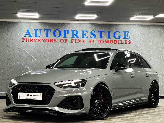 Audi RS4 2.9 RS 4 TFSI Quattro Carbon Black 5dr Tiptronic EVERY EXTRA Estate Petrol Grey