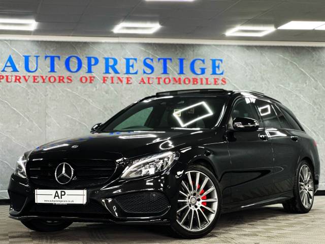 2017 Mercedes-Benz C Class 2.1 C220d AMG Line Premium 5dr Auto HUGE SPEC