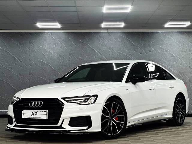 Audi A6 2.0 40 TDI Quattro Black Edition 4dr S Tronic HUGE SPEC Saloon Diesel White