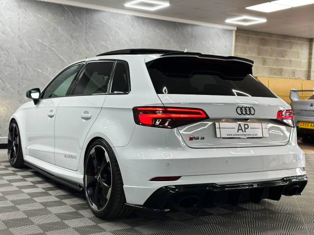 2018 Audi RS3 2.5 Quattro 5dr MRC STAGE 2 550 17K UPGRADES BUCKETS PAN CARBON EVENTURI MILLTEKS DESIGN PACK AUDISON