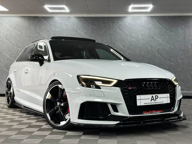 2018 Audi RS3 2.5 Quattro 5dr MRC STAGE 2 550 17K UPGRADES BUCKETS PAN CARBON EVENTURI MILLTEKS DESIGN PACK AUDISON