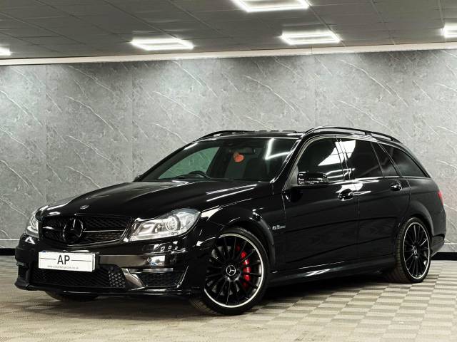 Mercedes-Benz C Class 6.2 C63 5dr Auto TOURER 2014 V8 NATURALLY ASPIRATED EDITION RAREST AROUND Estate Petrol Black