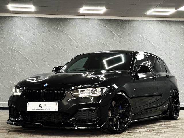 BMW 1 Series 3.0 M140i Shadow Edition 5dr Step Auto WRENCH STUDIOS STAGE 2 480BHP|M PERFORMANCE LSD Hatchback Petrol Black