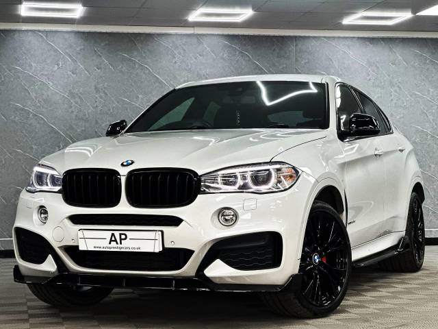 BMW X6 3.0 xDrive40d M Sport Edition 5dr Step Auto FULL BM HISTORY Coupe Diesel White