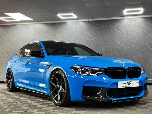 BMW M5 4.4 COMPETITION SPEC INDIVIDUAL EDITION EVOLVE 800 BHP FORGED ENGINE 55K EXTRAS VOSSENS 1/2 UK EDITIONS Saloon Petrol Blue