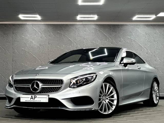 Mercedes-Benz S Class 4.7 S500 AMG Line Premium 2dr Auto HUGE SPEC Coupe Petrol Silver