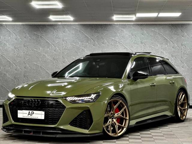 2021 Audi RS6 4.0 Quattro Vorsprung 5dr Tiptronic QST STAGE 2 770 URBAN EDITION OLIVE GREEN VOSSANS 25K EXTRAS
