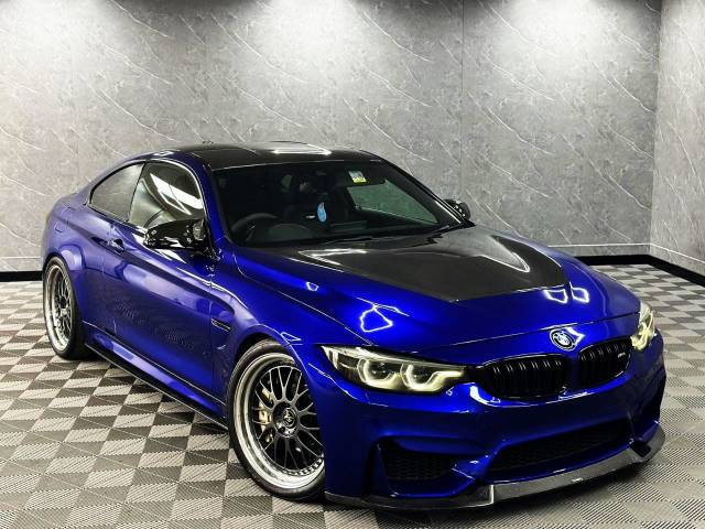 BMW M4 3.0 CS 2dr DCT TRACK EDITION DRW STAGE 3 HYBRID TURBOS CERAMIC BRAKES CARBON LIGHT WEIGHT 1 OF 186 Coupe Petrol Blue