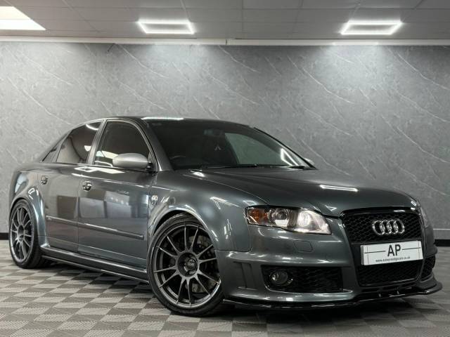 Audi RS4 4.2 RS 4 Quattro 4dr MRC STAGE 2 CARBON CLEAN PRISTINE THOUSANDS SPENT BUCKETS Saloon Petrol Grey