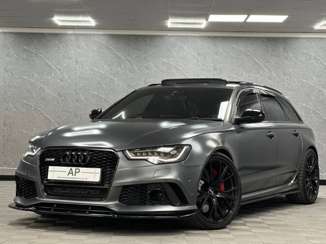 Audi RS6 4.0 RS6 Quattro 5dr Tip Auto MATT GREY NIGHT VISION 120K NEW ULTIMATE SPEC Estate Petrol Grey
