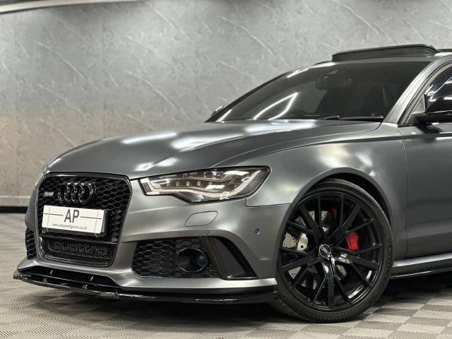 2013 Audi RS6 4.0 RS6 Quattro 5dr Tip Auto MATT GREY NIGHT VISION 120K NEW ULTIMATE SPEC