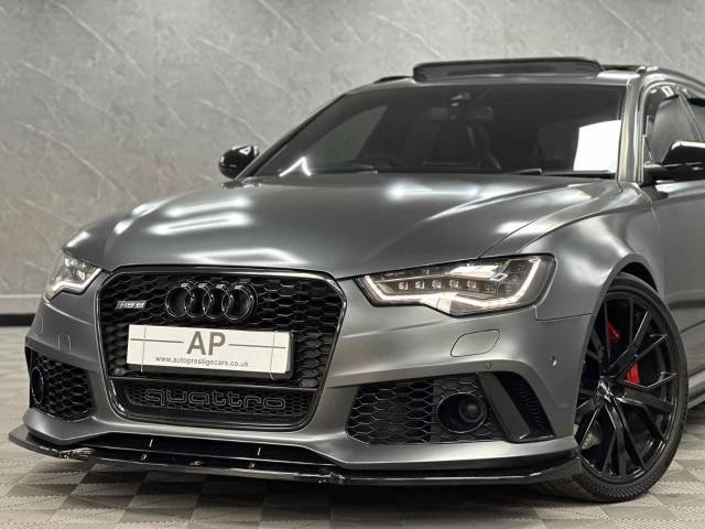 2013 Audi RS6 4.0 RS6 Quattro 5dr Tip Auto MATT GREY NIGHT VISION 120K NEW ULTIMATE SPEC