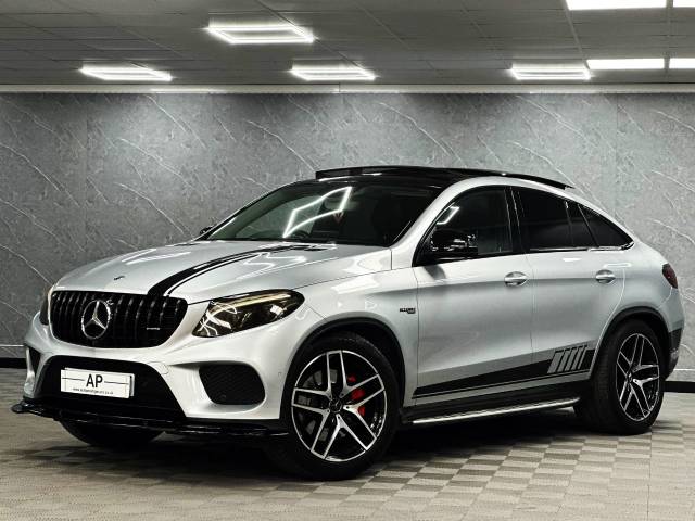 Mercedes-Benz GLE Coupe 3.0 GLE 43 4Matic Premium 5dr 9G-Tronic NIGHT PACK PAN ROOF REAR DVD F1 PACK Coupe Petrol Silver