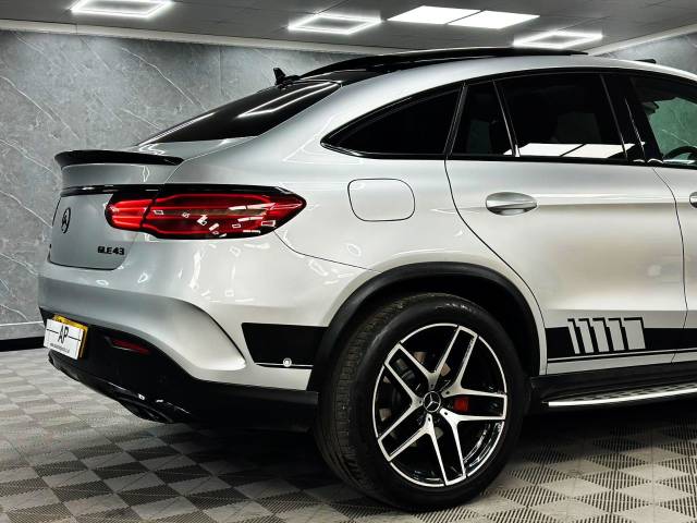 2017 Mercedes-Benz GLE Coupe 3.0 GLE 43 4Matic Premium 5dr 9G-Tronic NIGHT PACK PAN ROOF REAR DVD F1 PACK