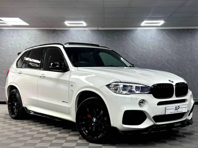 BMW X5 3.0 xDrive30d M Sport 5dr Auto [7 Seat] HUGE SPEC Four Wheel Drive Diesel White