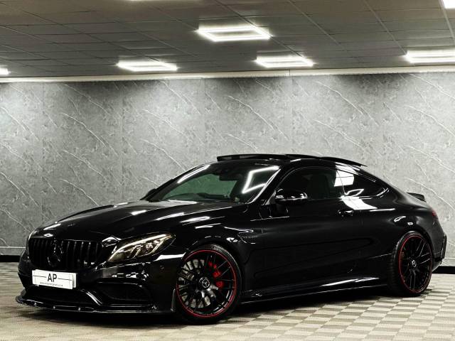 2018 Mercedes-Benz C Class 4.0 C63 S Premium 2dr DMS STAGE 2 650 AUDISON SOUND ELECTRONIC SUSPENSION CARBON 20K UPGRADES AMG REG