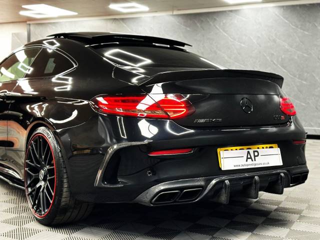 2018 Mercedes-Benz C Class 4.0 C63 S Premium 2dr DMS STAGE 2 650 AUDISON SOUND ELECTRONIC SUSPENSION CARBON 20K UPGRADES AMG REG