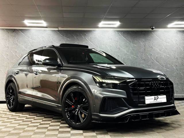 Audi Q8 3.0 50 TDI Quattro S Line 5dr Tiptronic BLACK EDITION SPEC PAN ROOF BANG OLUFSEN MATRIX LIGHTS Estate Diesel Grey