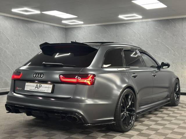 2015 Audi RS6 4.0T FSI Quattro MATT GREY STAGE 2 710 ARMYTRIX MASSIVE SPEC PAN ROOF HEADS UP DYNAMIC PACK