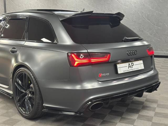 2015 Audi RS6 4.0T FSI Quattro MATT GREY STAGE 2 710 ARMYTRIX MASSIVE SPEC PAN ROOF HEADS UP DYNAMIC PACK