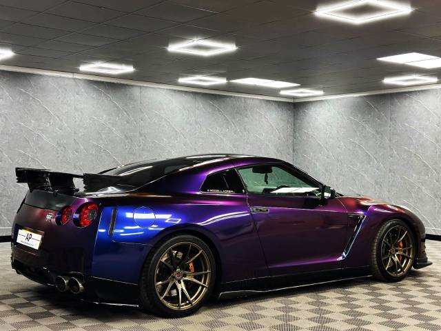 2009 Nissan GT-R 3.8 Premium LITCHFIELD LM STAGE 1 590 CARBONNED JAP ALLOYS UK SUPPLED MAUVE PURPLE  GTR REG